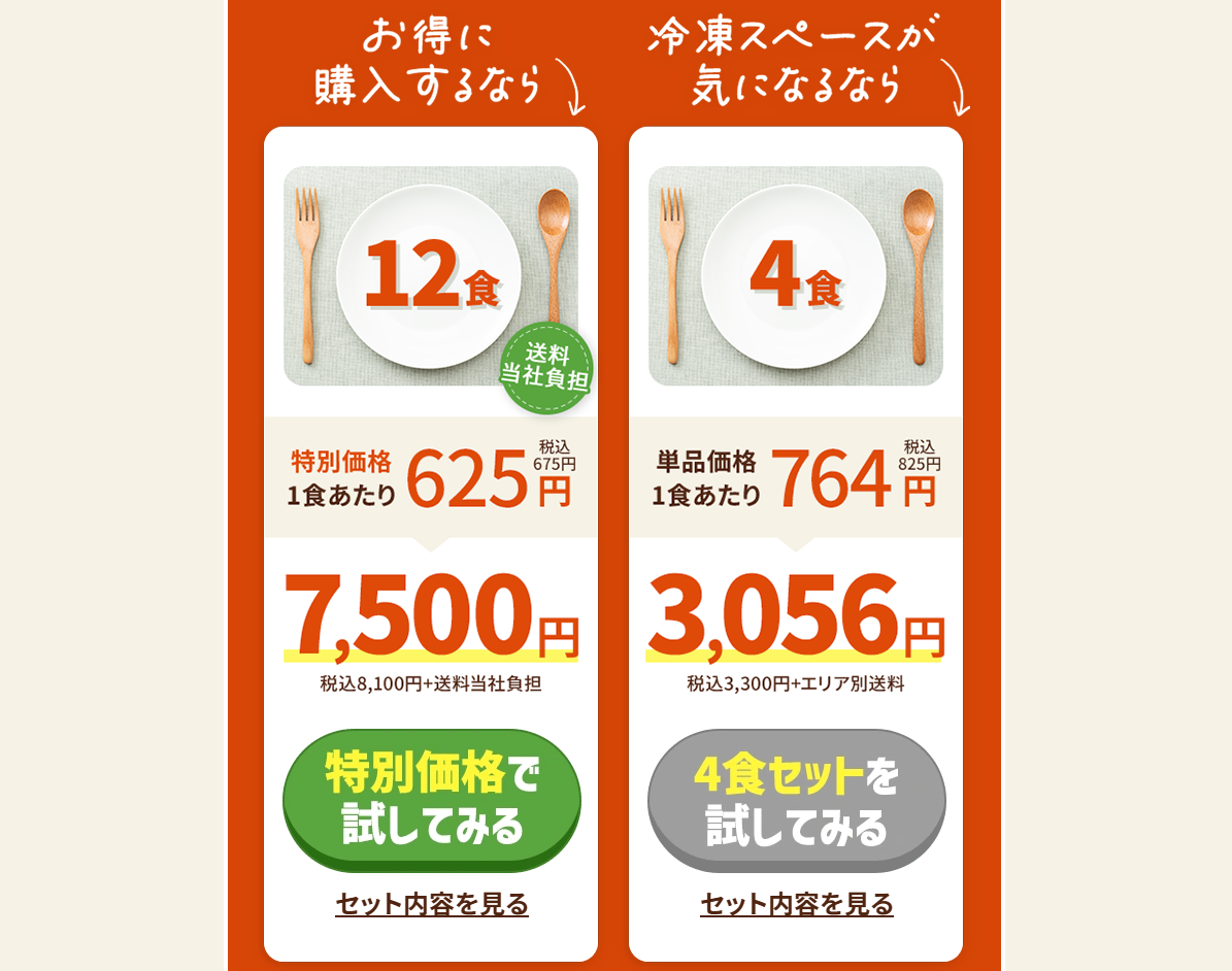 お試し12食セット