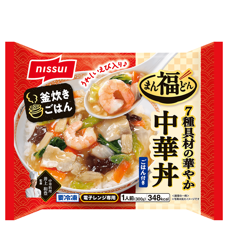 ニッスイ まん福どん 7種具材の華やか中華丼